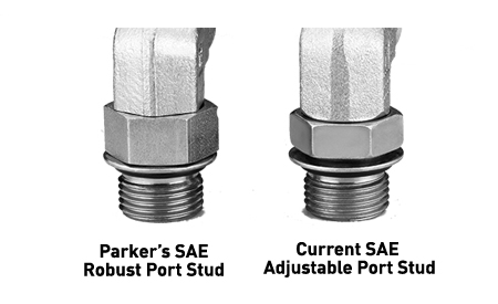 Parker created the patented Robust Port Stud